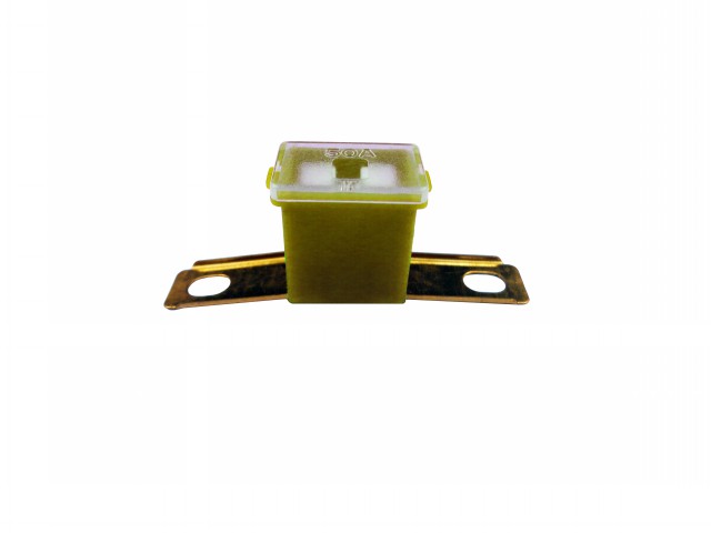 FUSIVEL HAL MIDI MACHO LATERAL 60A AMARELO