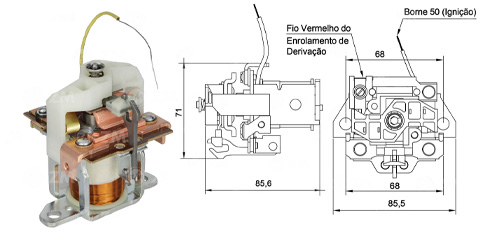 AUTOMATICO PT AUXILIAR PT KB (BH-006) 24V