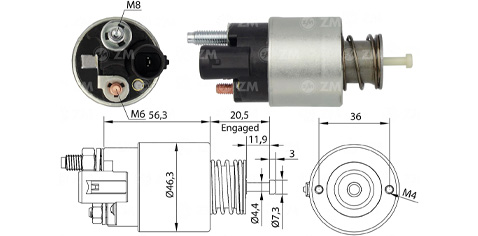 AUTOMATICO PT 12V DELCO GM AGILE ONIX PRISMA SPIN COBALT CORSA MONTANA SPARK
