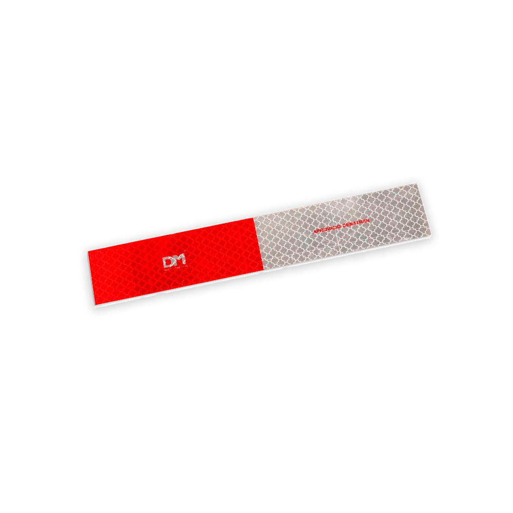 FAIXA REFLETIVA LATERAL UNIVERSAL 30X5CM LADO DIREITO