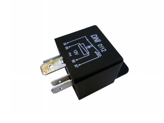 RELE AUXILIAR 4T C/ SUP 30A 12V