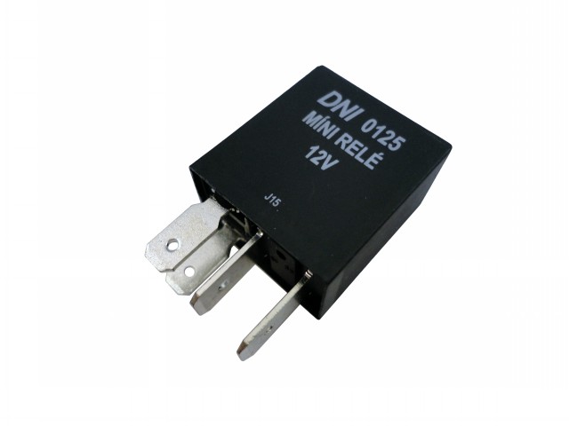 MINI RELE AUXILIAR S/ SUP 12V 4 TERM