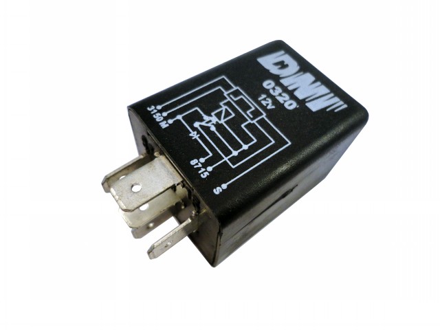 RELE TEMPORIZADOR S/ SUP  12V 6TERM FIAT