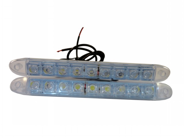 SUPERLED LIGHT 12V 9 LEDS BRANCO 27CM