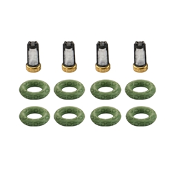 KIT FILTRO P/BICO INJETOR VEICULOS 4 BICOS MARELLI