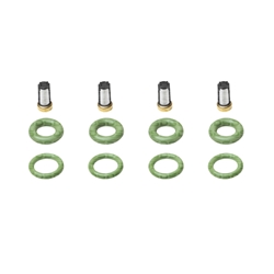 KIT FILTRO P/BICO INJETOR VEICULOS 4 BICOS MULTI POINT FORD