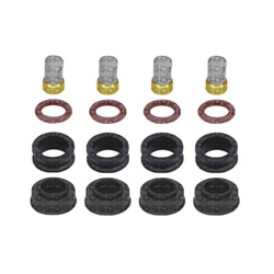 KIT FILTRO P/ BICO INJETOR TOYTOTA COROLLA COROLLA FIELDER 1.6 1.8 4CC 16V (GASOLINA)