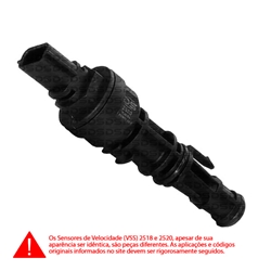 SENSOR VELOCIDADE LOGAN/SANDERO 1.0 16V 07>16 LOGAN/SANDERO 1.6 8V 09>16 LOGAN/SANDERO 1.6 16V 09>13
