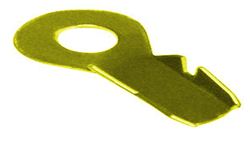 TERMINAL FIO OLHAL P/ FIO 1,0MM "1/8"