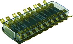 CAIXA FUSIVEL OPALA/CARAVAN 74/80 9 POLOS (VIDRO)
