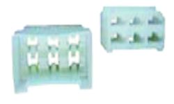 KIT CONECTOR 6 VIAS 6.3MM MACHO-FEMEA COMPLETO C/TERMINAL