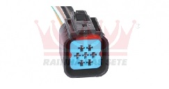 CHICOTE REPARO FAROL FORD COURRIER FIESTA KA 7 VIAS FEMEA