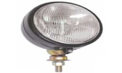 FAROL TRASEIRO CASE REDONDO 134MM PRETO