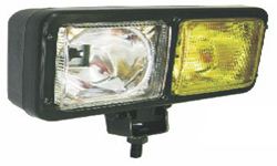 FAROL AUXILIAR RETANGULAR DUPLO AM/BC