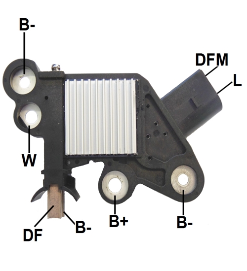 REGULADOR VOLT JEEP RENEGADE 1.8 2.0 FLEX 16> FIAT TORO 17> ARGO 1.0 1.3 1.8 S START-STOP 14V