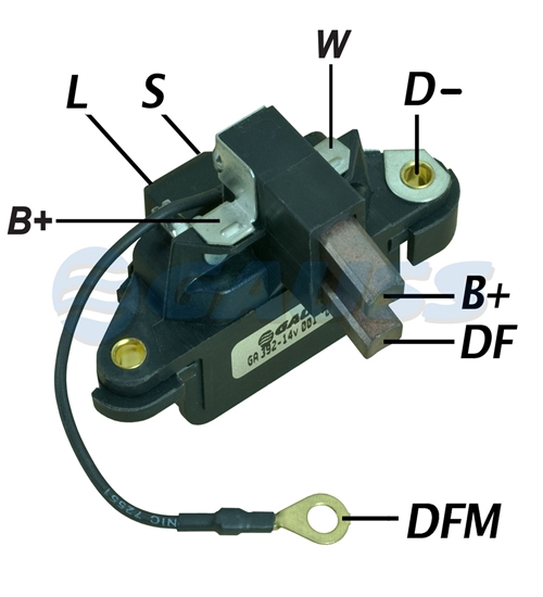 REGULADOR VOLT BOSCH 12V