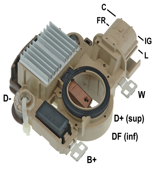 REGULADOR VOLT MITSUBISHI HONDA ACURA RS-X 2.0L 02/06 STREAM 05> FR 05> CRV 2.0 02/06