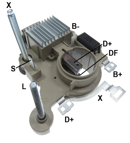 REGULADOR VOLT VOLVO PERKINS D404C D2-40F D404C D2-75A D4-180 D4-210 D4-225 D4-260 D4-300