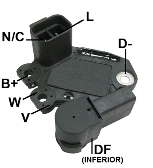 REGULADOR VOLT 14V VALEO HYUNDAI TUCSON 07> ACCENT ELANTRA 06> KIA SPORTAGE CERATO 90A 04>