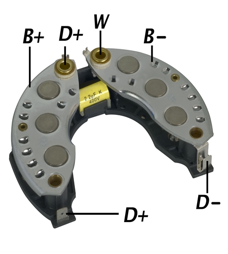 PLACA RETIFICADORA RENAULT/PEUGEOT 85A VALEO