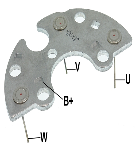 PLACA RETIFICADORA FORD CARGO 60A BOSCH/WAPSA