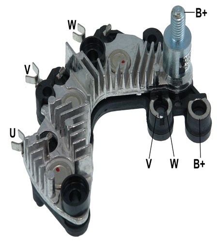 PLACA RETIFICADORA DOBLO/PALIO 1.8 02> 85A VALEO