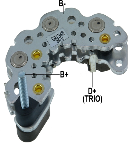 PLACA RETIFICADORA 120A DELCO GM MERCURY MARINE V8 DAEWOO MATIZ