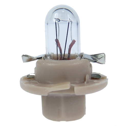 LAMPADA PAINEL 1.5W 12V BASE BX8.4D BULBO INCOLOR CINZA