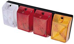 CONJUNTO C/4 LANTERNAS RETANGULARES GF-0110 C/RE