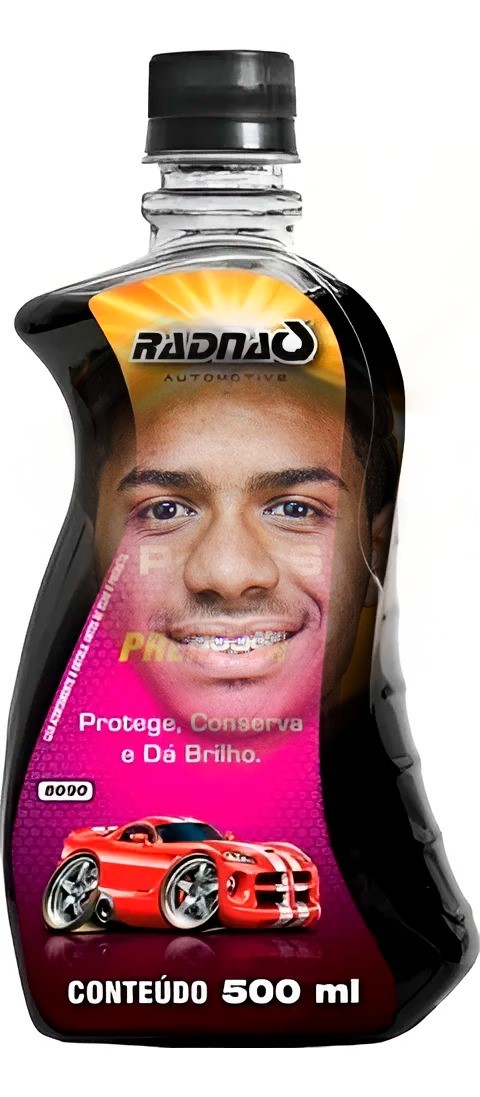 PNEU PRETINHO PLUS BRILHO INTENSO 500ML (EMBALAGEM NOVA)