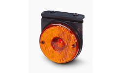 LANTERNA LATERAL RANDON FLEXIVEL SAIDA FIOS P/ CARRETA TANQUE AMARELA