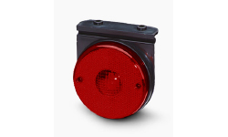 LANTERNA LATERAL RANDON FLEXIVEL SAIDA FIOS P/ CARRETA TANQUE VERMELHA