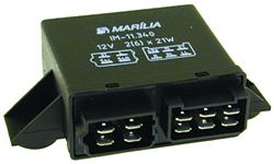 RELE COMANDO PISCA MB 10T 12V 500W C/SUPORTE
