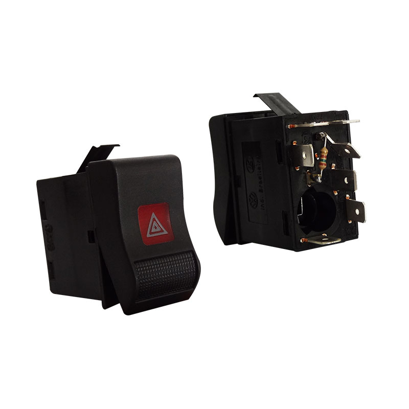 INTERRUPTOR PISCA ALERTA CAM VW 00> 12V