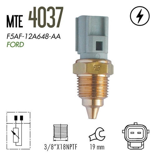 PLUG ELET FIESTA/COURIER 1.0/1.3 96/99 CINZA 2T