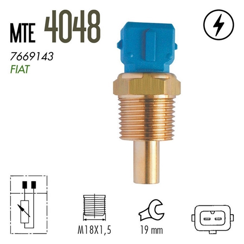 PLUG ELET TIPO 1.6 IE 93/95 AZUL 2T
