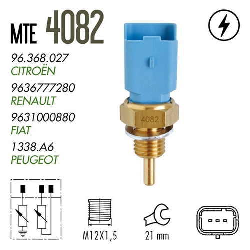 PLUG ELET PEUGEOT 206 1.6 16V 99> AZUL 3T