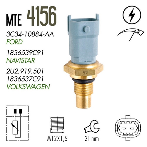 PLUG ELETRONICO AGUA VW CONSTELLATION