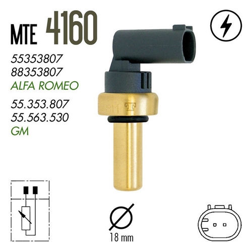 PLUG ELETRONICO AGUA GM CRUZE SONIC 1.8 16V FLEX
