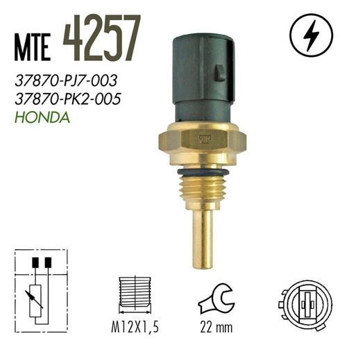 SENSOR TEMPERATURA HONDA CIVIC 92/98 ACCORD 90/95
