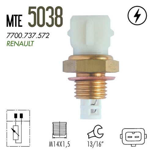 PLUG ELET RENAULT CLIO 1.6 96> NATURAL 2T