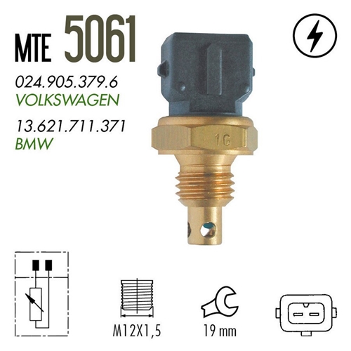 PLUG ELETRONICO AR GOLF 2.0 GTI 90> 2T PRETO
