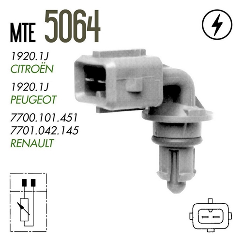 PLUG ELET PEUGEOT 206 1.1/1.4/1.6 98> CINZA 2T