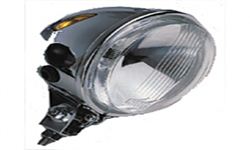 FAROL AUXILIAR/MILHA REDONDO 114MM CROMADO