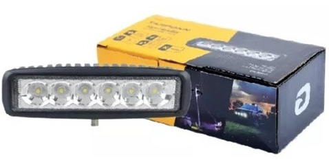 FAROL AUXILIAR TARPONN RETANGULAR 6 LED 18W 60V 6000K