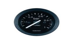MANOMETRO PRESSAO TURBO 52MM CONEXAO 5/32