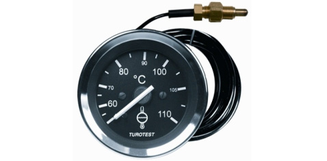 INDICADOR TEMP MECANICO 60MM 40C>110C  M14X1,5 CABO 1,00M MB321 608
