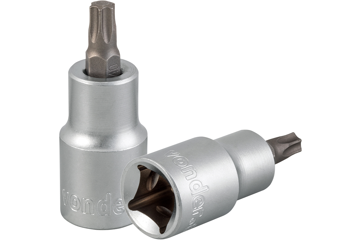 SOQUETE HEXALOBULAR MACHO T40 ENCAIXE 1/2