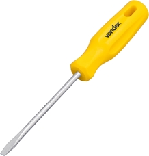 CHAVE DE FENDA 3/16 X 4 ACO CROMO VANADIO C/ PONTA MAGNETIZADA
