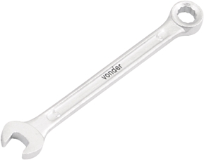 CHAVE COMBINADA 6 MM ACO CROMO VANADIO RETA